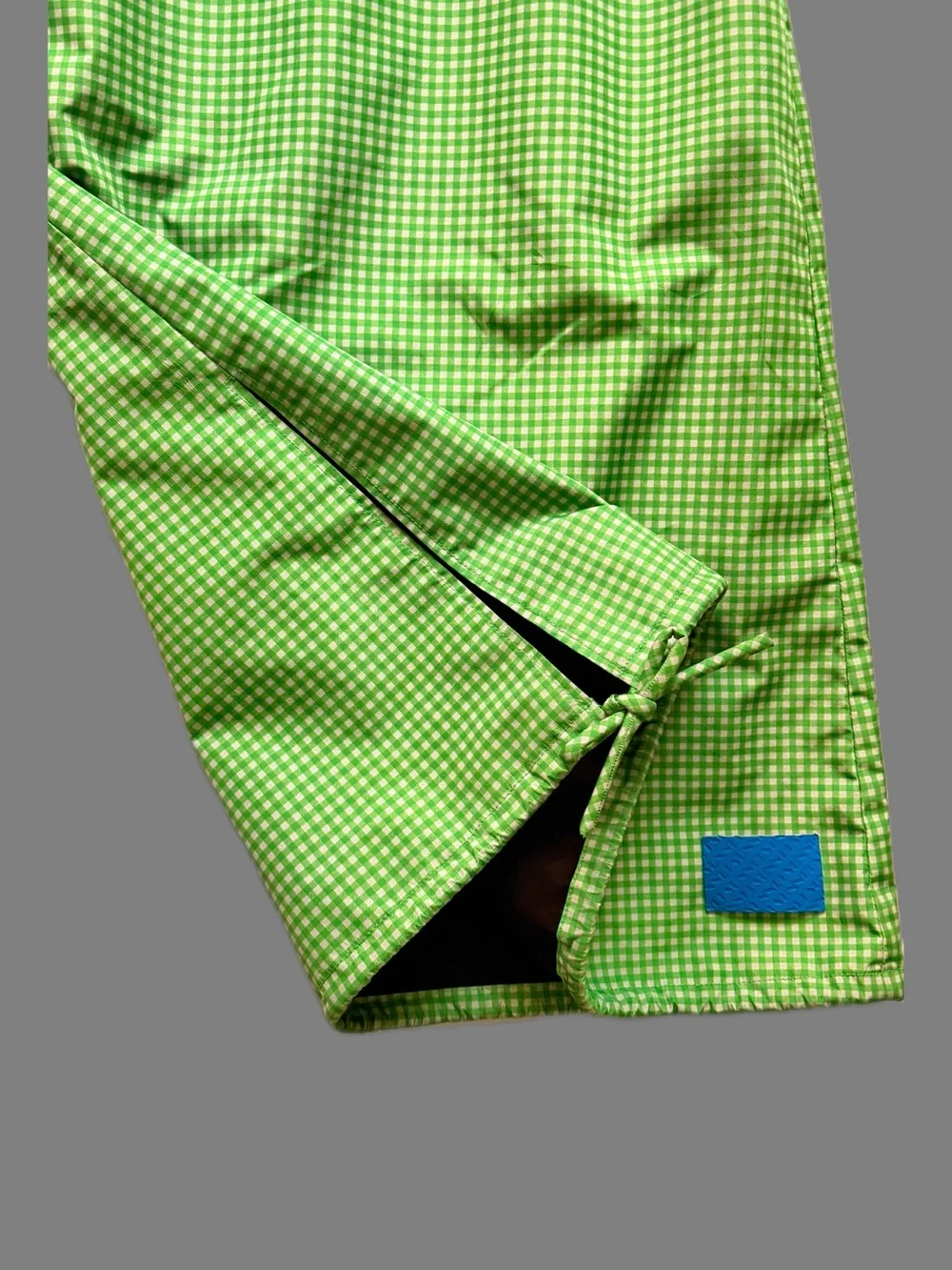 SUNNEI Lime Checkered midi skirt size S/M made in Italy